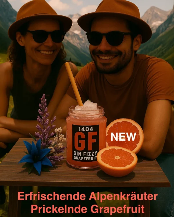 GIN FIZZZY Grapefruit (24 Stück) – Bild 2